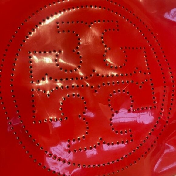 Tory Burch Large Red Tote - Picture 1 of 9